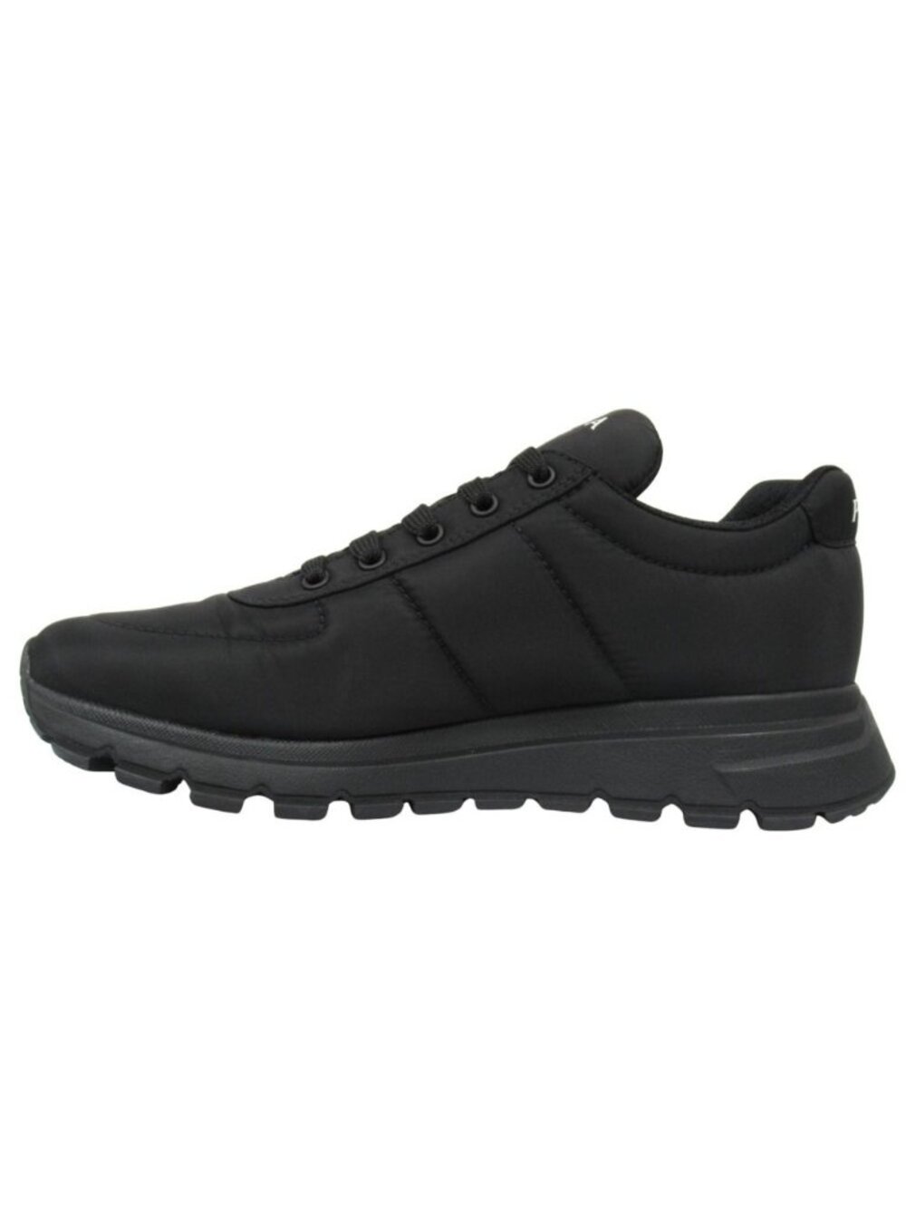 Prada Re-Nylon Sneakers Shoes Low Cut 7 Black - Picture 2 of 6